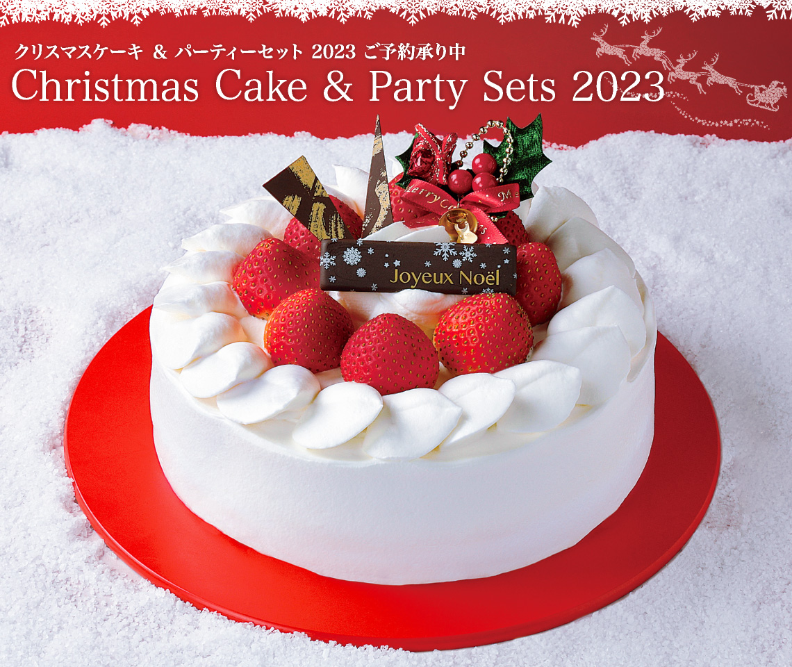 Christmas Cake & Party Sets NX}XP[Lp[eB[Zbg2023